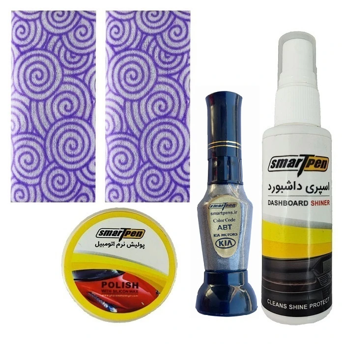 قلم خشگیر بدنه خودرو نوک مدادی اسمارت پن مدل ABT مجموعه 5عددی
