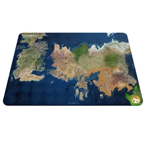 Hoomero World Map A1706 Mousepad
