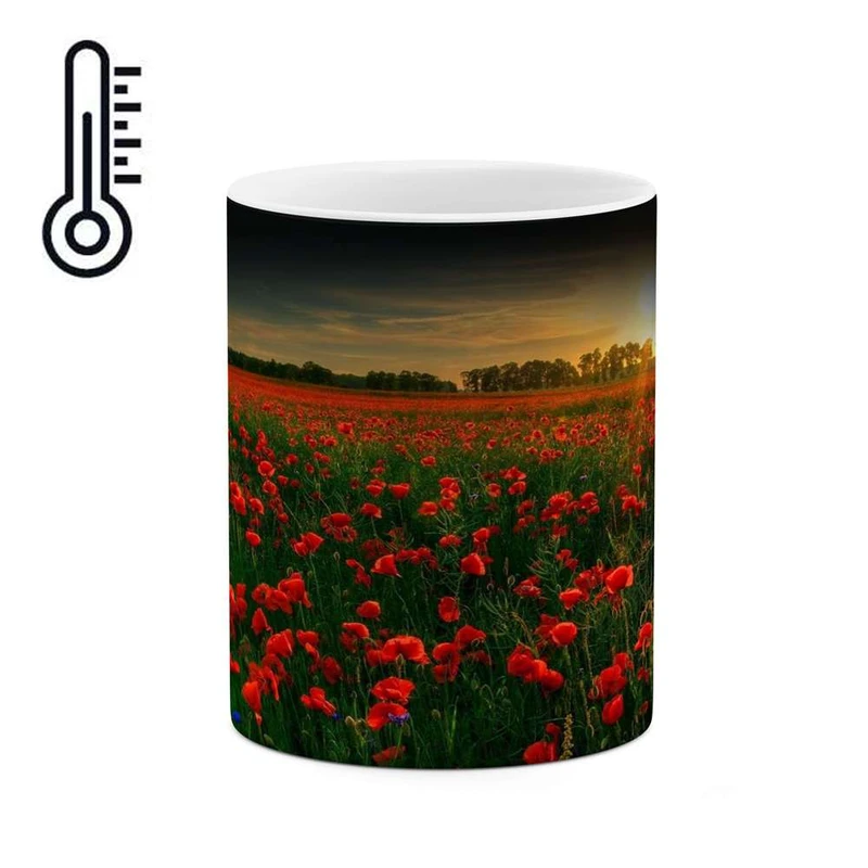 ماگ حرارتی کاکتی مدل گل کد mgh11980