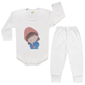 ست بادی و شلوار نوزادی کارانس مدل BSTST-4014