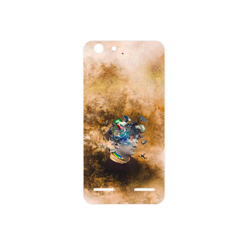 برچسب پوششی ماهوت مدل Collage of surreal Portrait of Men مناسب برای گوشی موبایل لنوو Vibe K5 Plus