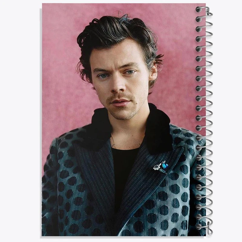 دفتر مشق 50 برگ خندالو مدل هری استایلز گروه موسیقی وان دایرکشن One Direction کد 18899