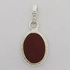 آویز گردنبند نقره زنانه سلین کالا مدل عقیق ce-As171