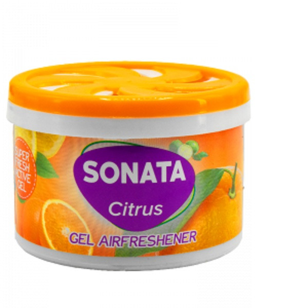 ژل خوشبو کننده هوا سوناتا مدل citrus حجم 90 میلی لیتر