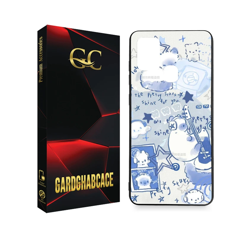 کاور گارد قاب کیس مدل دخترانه T مناسب برای گوشی موبایل سامسونگ Galaxy A21s