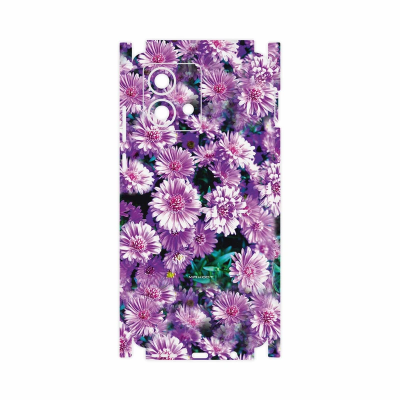 برچسب پوششی ماهوت مدل Purple_Flower-FullSkin مناسب برای گوشی موبایل موتورولا Moto G84