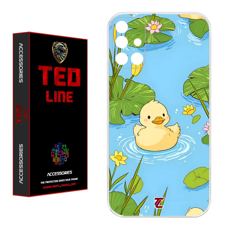 کاور تدلاین طرح اردک کد 1183 مناسب برای گوشی موبایل سامسونگ Galaxy A71