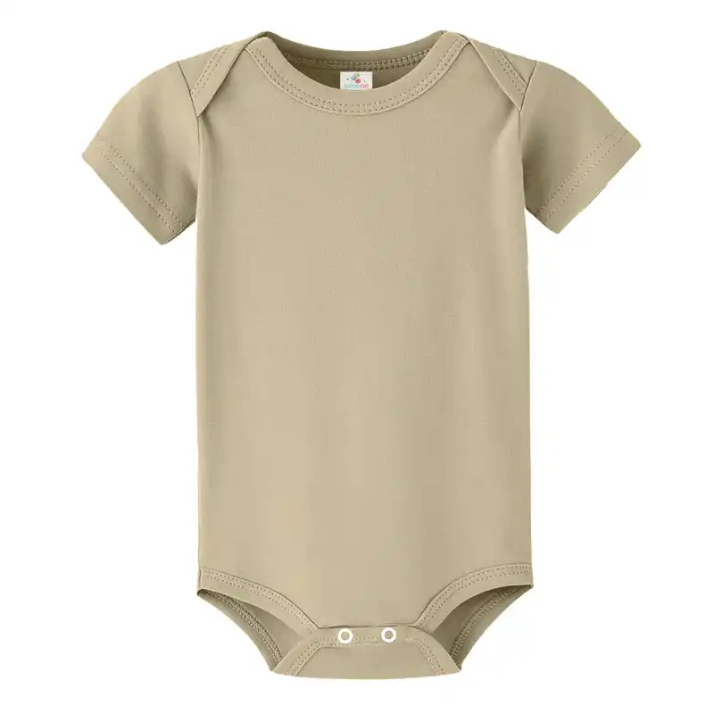 بادی آستین کوتاه نوزادی ایزی دو مدل ED046 مجموعه 4 عددی