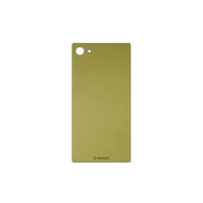 برچسب پوششی ماهوت مدل Matte-Gold مناسب برای گوشی موبایل سونی Xperia Z5 Compact