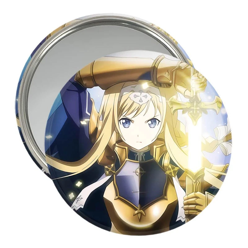 آینه جیبی خندالو مدل آلیس ساما انیمه هنر شمشیر زنی آنلاین  کد 12067