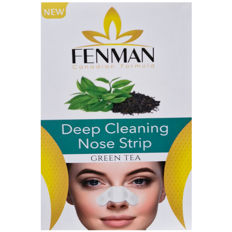 چسب پاک کننده بینی فنمن مدل GREEN TEA بسته 6 عددی