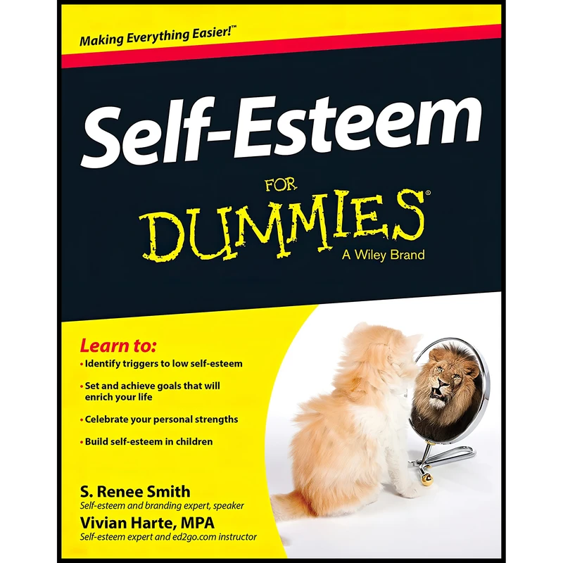 کتاب Self-Esteem For Dummies اثر S. Renee Smith and Vivian Harte انتشارات For Dummies