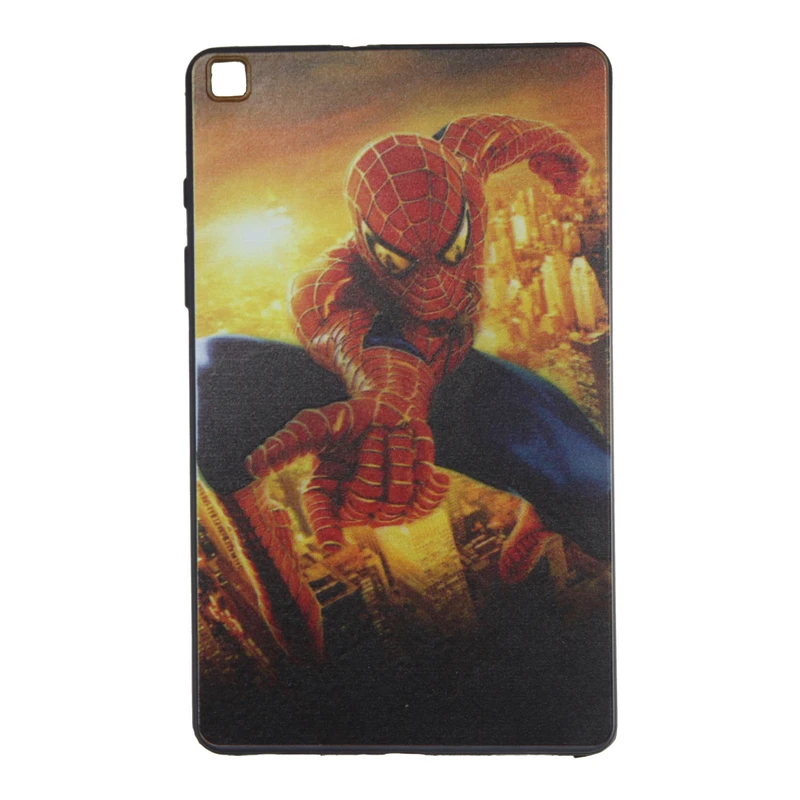  کاور مدل اسپایدرمن کارتونی کد TH-01 مناسب برای تبلت سامسونگ Galaxy Tab A T295