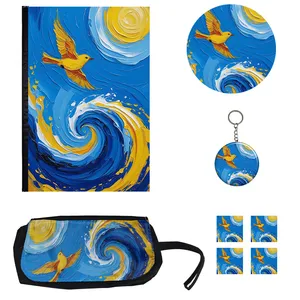 بسته لوازم تحریر مدل پرواز مینیمال کد 1 مجموعه 8 عددی