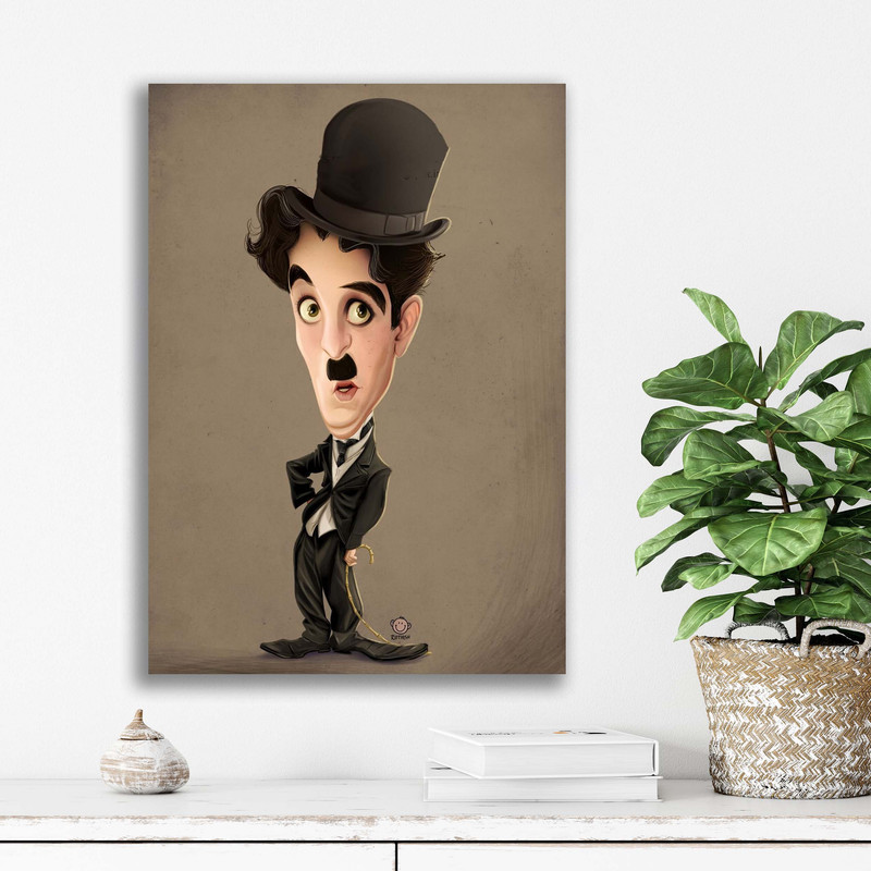 تابلو شاسی آتریسا مدل چارلی چاپلینCharles Chaplin