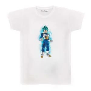 تی شرت بچگانه پرمانه طرح انیمه دراگون بال کد pmt.3761