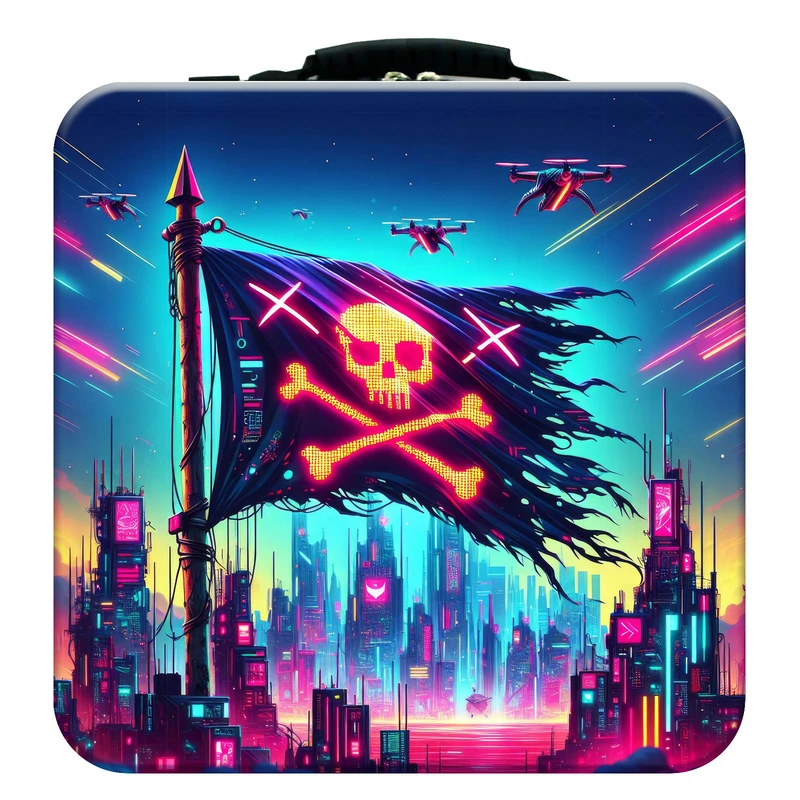 کیف حمل کنسول بازی پلی استیشن 4 مدل Pirates Flag