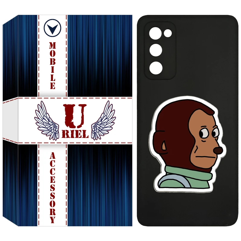 کاور یوریل مدل KSH کد 88 طرح میمون مناسب برای گوشی موبایل سامسونگ Galaxy S20 FE