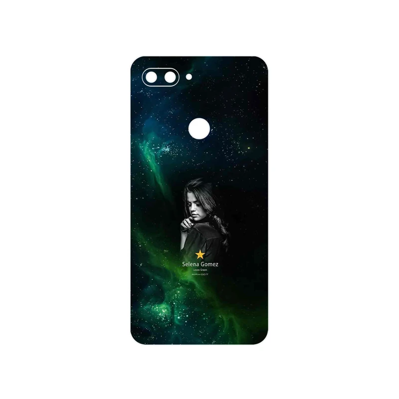 برچسب پوششی ماهوت مدل Selena Gomez مناسب برای گوشی موبایل شیائومی Mi 8 Lite