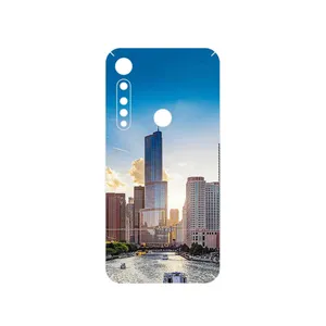 MAHOOT City of Chicago Cover Sticker for Motorola One Vision Plus