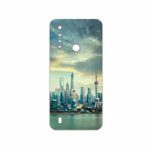 MAHOOT Shanghai City Cover Sticker for Motorola Moto G8 Power Lite
