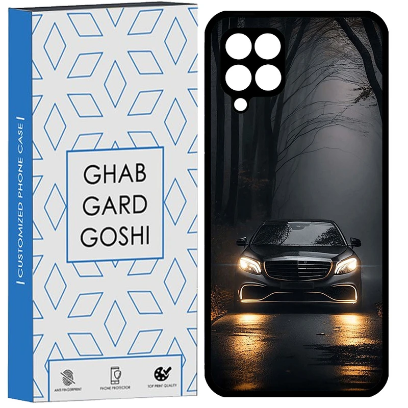 کاور قاب گارد گوشی طرح ماشین بنز کد TPU-093 مناسب برای گوشی موبایل سامسونگ Galaxy A12 / M12