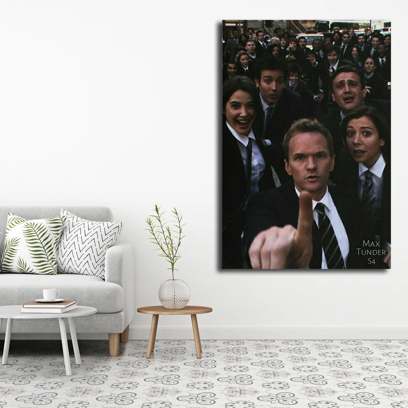 تابلو شاسی مدل how i met your mather کد 23