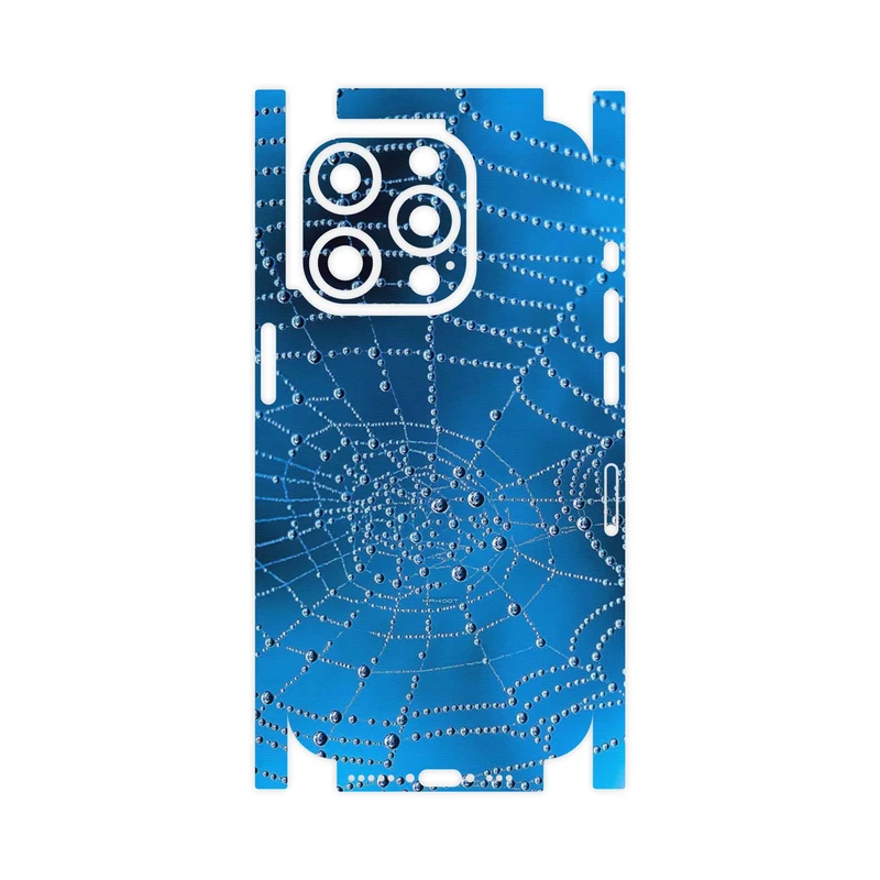 برچسب پوششی ماهوت مدل Spider web-FullSkin مناسب برای گوشی موبایل اپل iPhone 15 Pro