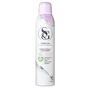 اسپری ضد تعریق زنانه سافت اند جنتل مدل Sheer Rose & lavender حجم 250 میلی لیتر