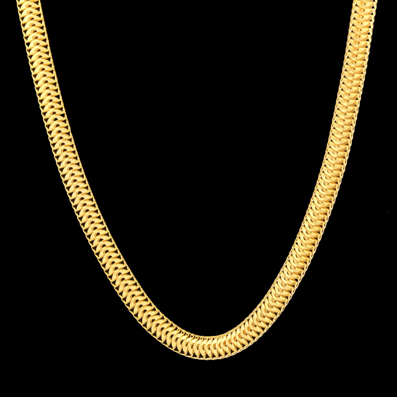 گردنبند طلا 18 عیار زنانه طلای مستجابی مدل آرتا کد 01 -  - 1