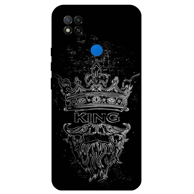 کاور مگافون طرح پادشاه مدل 1896 مناسب برای گوشی موبایل شیائومی Redmi 9C / 9C NFC