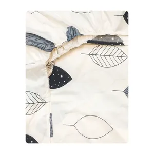 ملحفه آدنو مدل پالیز کد IR104 دونفره سایز 160x200 سانتی متر