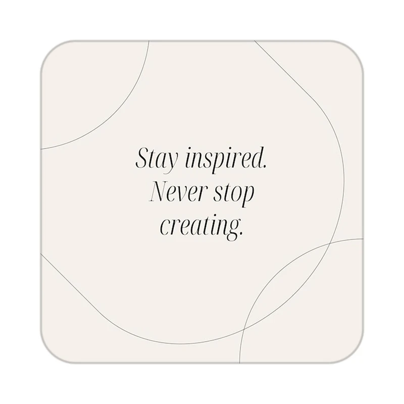 زیر لیوانی کاکتی طرح جملات انگیزشی و مثبت مدل mp24998