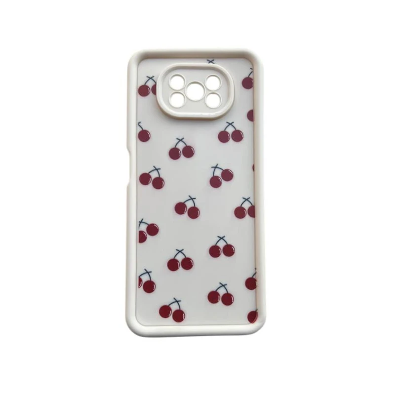 کاور مدل سیلیکونی طرح آلبالوریزه مناسب برای گوشی موبایل شیائومی  Poco X3