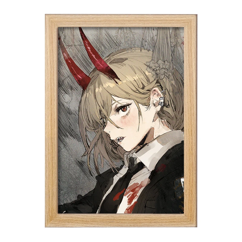 تابلو خندالو مدل پاور انیمه مرد اره ای Chainsaw Man  کد 17918