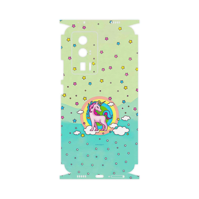 برچسب پوششی ماهوت مدل Rainbow unicorn adventure-FullSkin مناسب برای گوشی موبایل شیائومی Poco F5 Pro