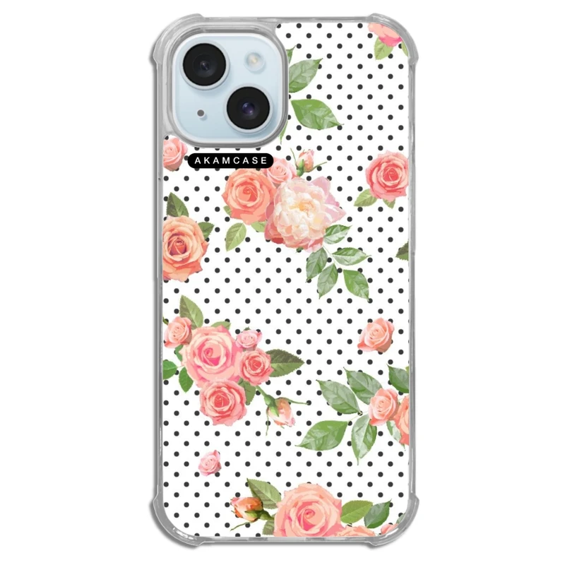 کاور آکام مدل AMCWTA15-FLOWERS7 مناسب برای گوشی موبایل اپل iPhone 15