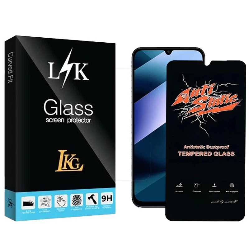 محافظ صفحه نمایش ال کا جی مدل antistatic مناسب برای گوشی موبایل پوکو c85 4g