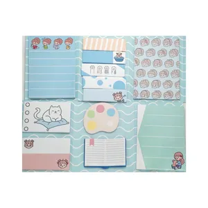 کاغذ چسب دار مدل دختر2 مجموعه 12 عددی