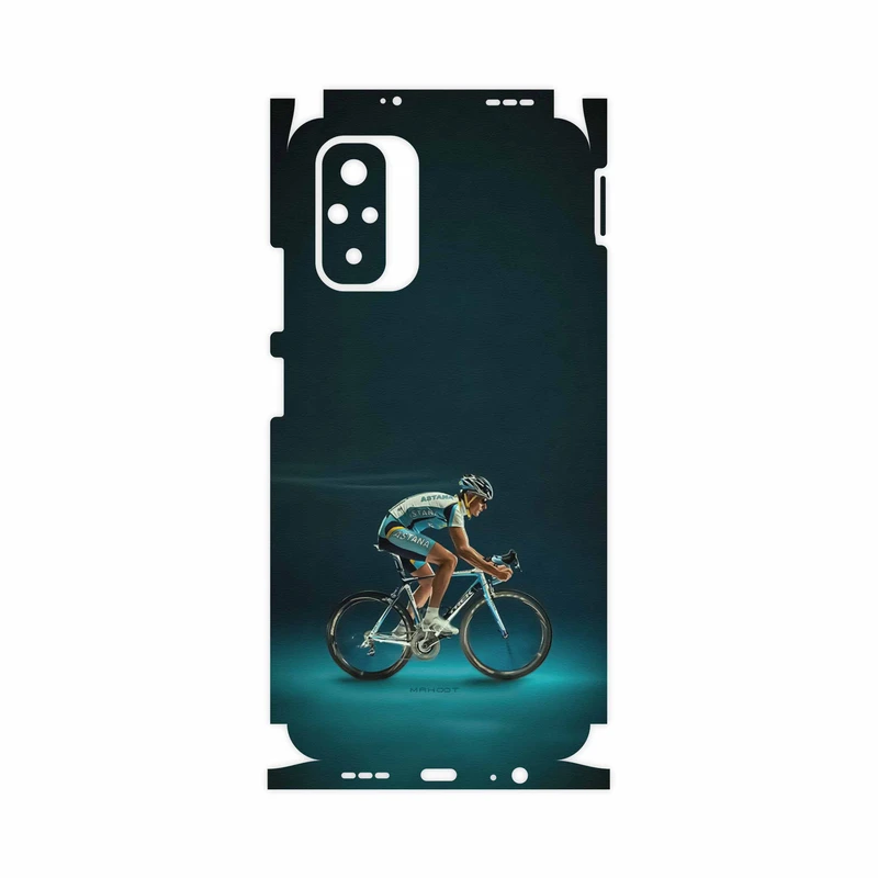 برچسب پوششی ماهوت مدل Road-cycling-FullSkin مناسب برای گوشی موبایل شیائومی Redmi Note 10s