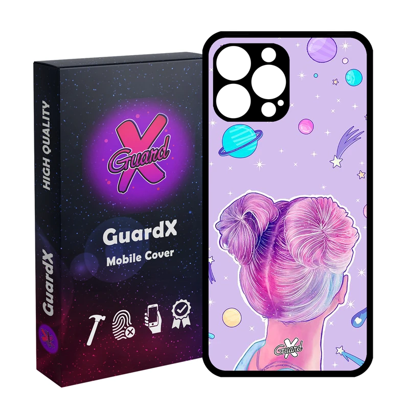کاور گارد ایکس طرح Girl مدل Glass10112 مناسب برای گوشی موبایل اپل iPhone 14 Pro Max
