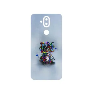 MAHOOT Collage of surreal Portrait of Women 4 Cover Sticker for Nokia 8.1