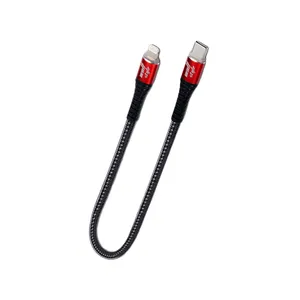  کابل تبدیل USB-C به لایتنینگ فوموتک مدل WS-119 I طول 0.25 متر