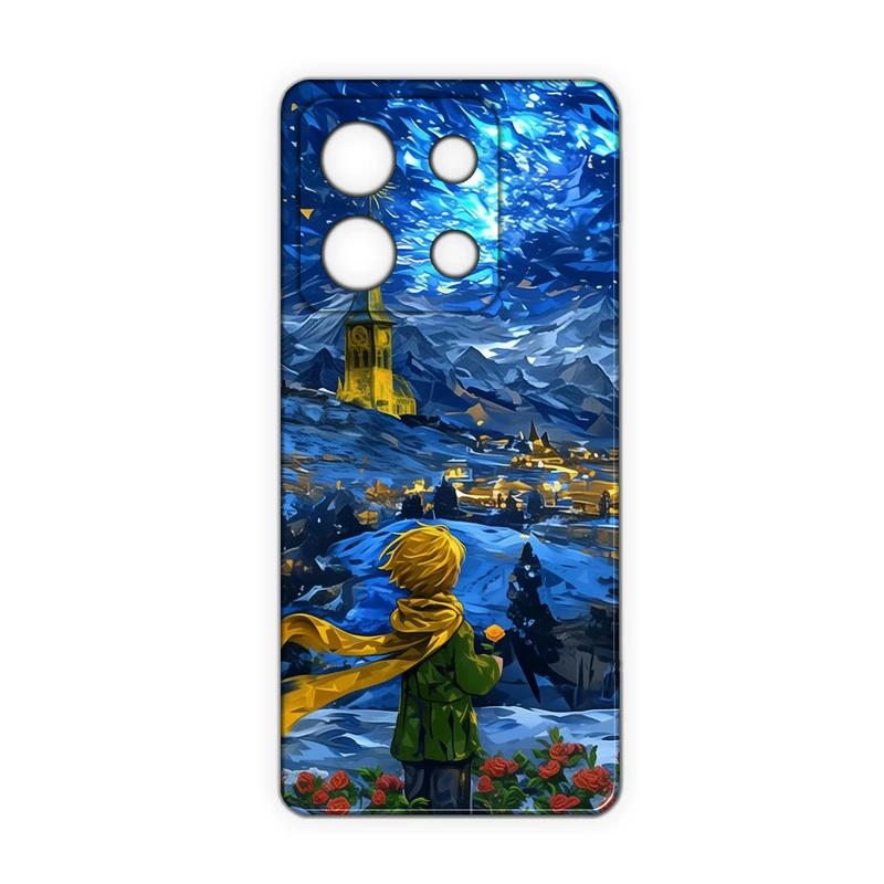 کاور مدل شازده کوچولو کد 349 مناسب برای گوشی موبایل شیائومی Redmi Note 13 Pro 4G / Poco M6 Pro 4G