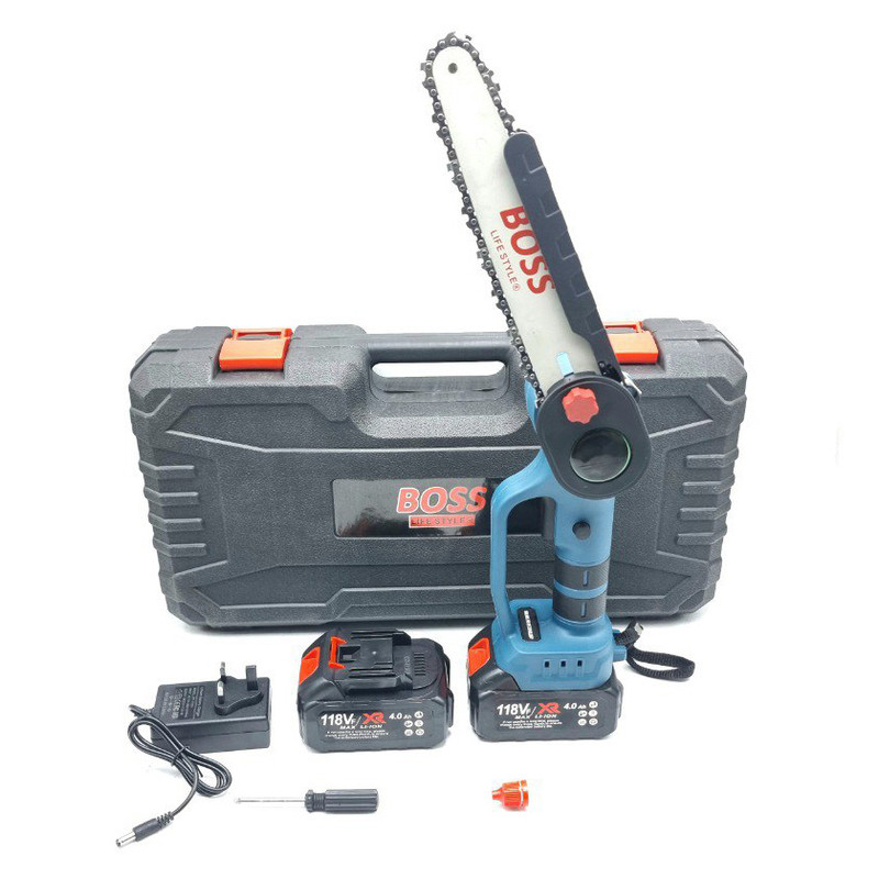 اره زنجیری شارژی سرشاخه زن باس مدل 20CM