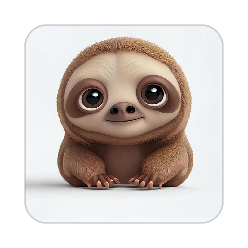 زیر لیوانی کاکتی طرح حیوانات کارتونی مدل mp27464