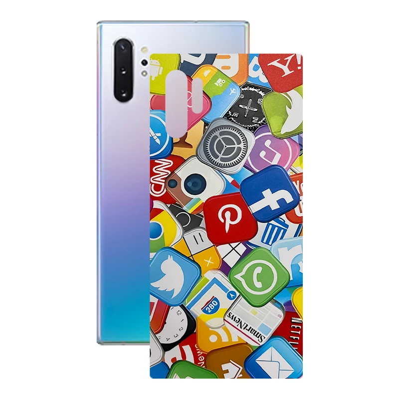 برچسب پوششی گلس مدل Leth  کد LE108 مناسب برای گوشی موبایل سامسونگ Galaxy Note10 Plus