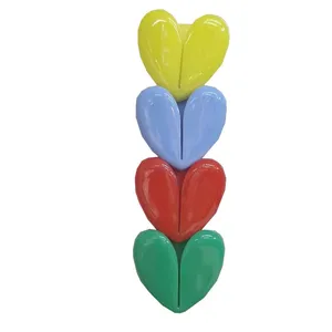 آویز حوله مدل قلبی مجموعه 4 عددی
