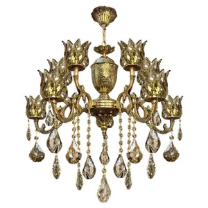 لوستر 10 شعله چشمه نور کد C2544/5