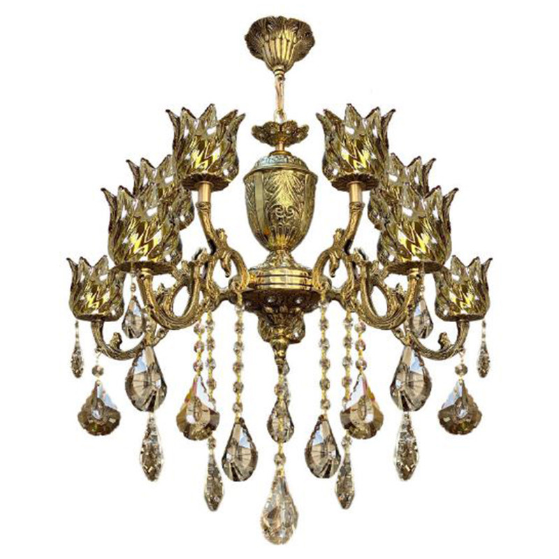 لوستر 10 شعله چشمه نور کد C2544/5